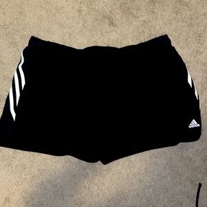 Black Adidas Gym shorts